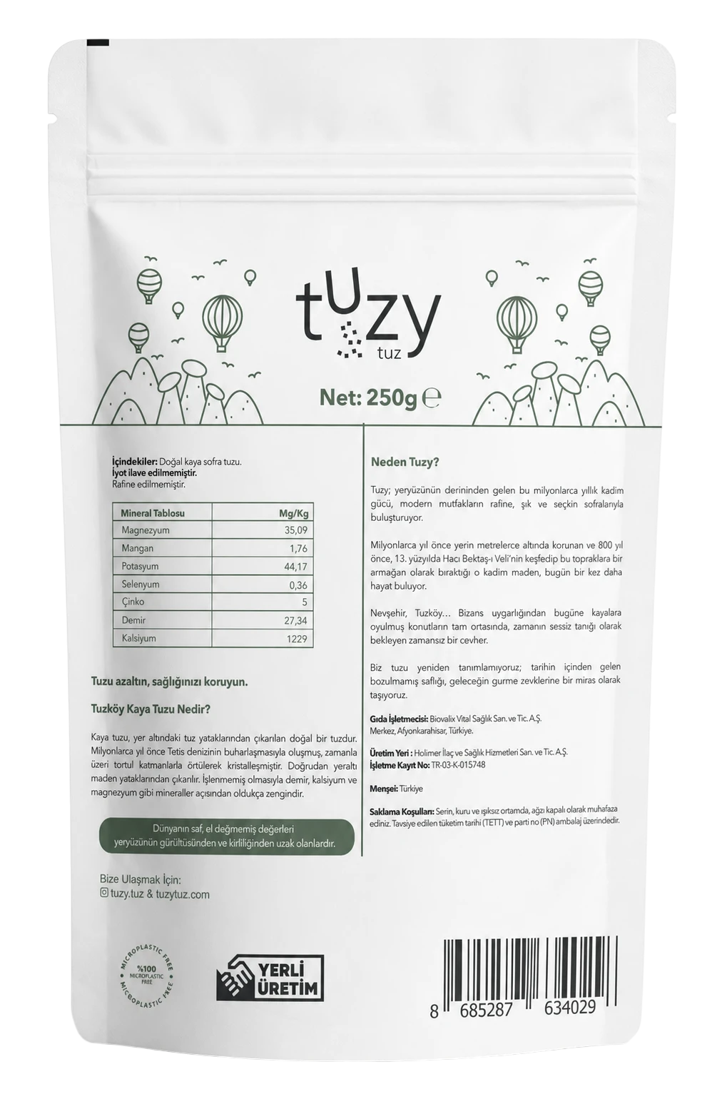 250 gr Sofra Tuzu