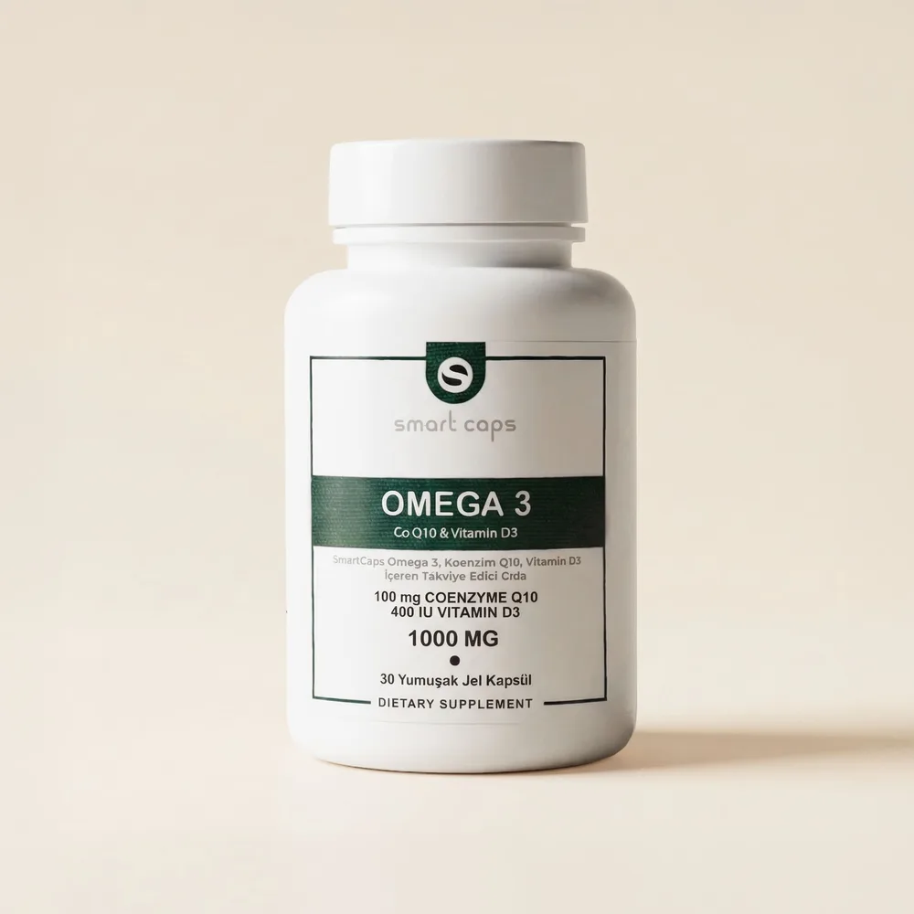 Smart Caps Omega 3 CoQ10 & Vitamin D3