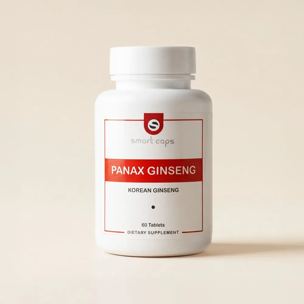 Smart Caps Panax Ginseng (Korean Ginseng & Siberian Ginseng)
