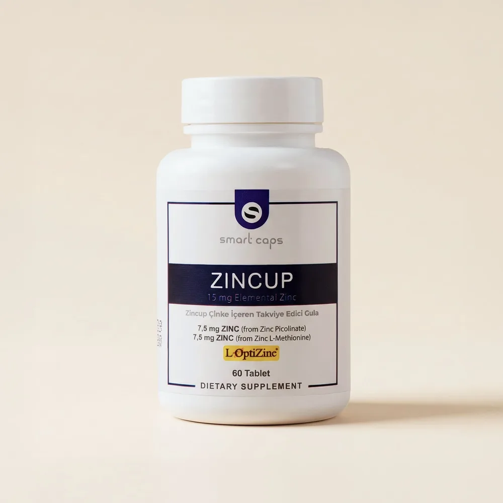 Smart Caps Zincup (L-Çinko Metiyonin & Çinko Pikolinat)