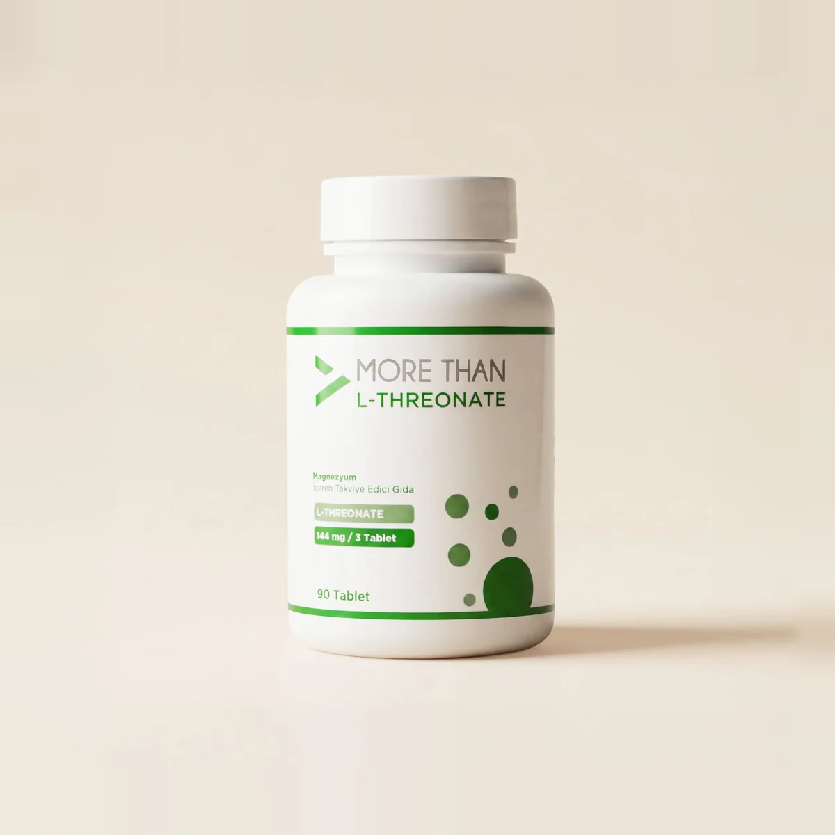 More Than Magnezyum L-Threonate 90 Tablet